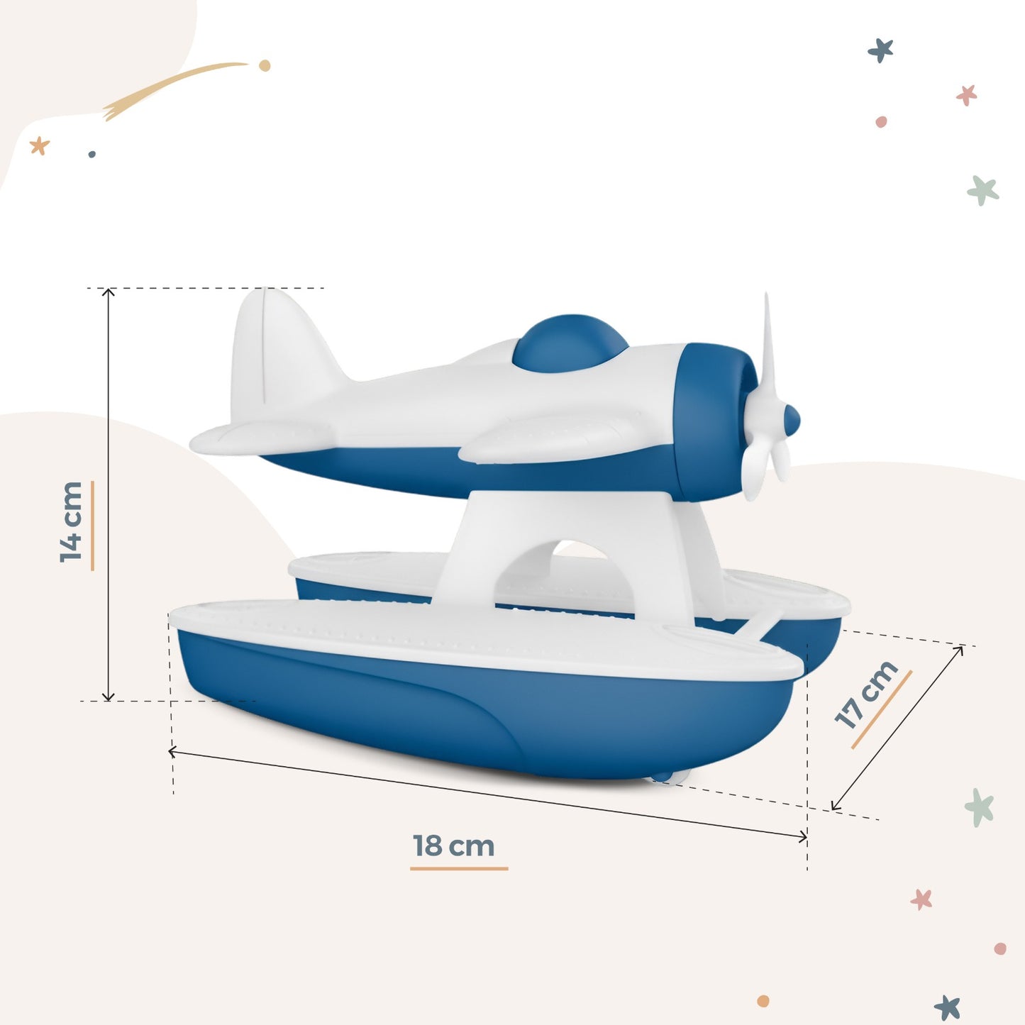 Sea & Air Set Floatplane Toy 18M+
