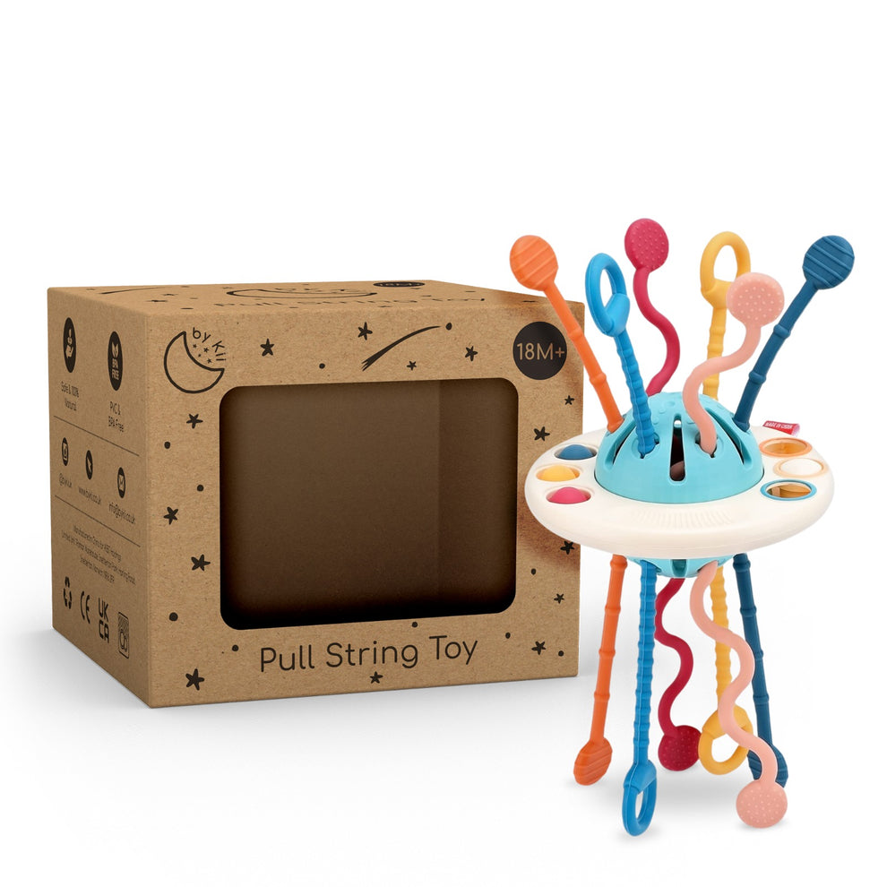 Pull String Sensory Activity Toy 18M+ – ByKii